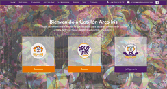 Desktop Screenshot of cotillonarcoiris.com